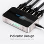 Vention Duplicador HDMI AFFH0 4x HDMI Hembra a HDMI Macho Gris